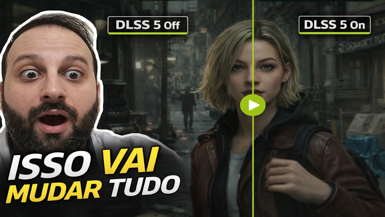 REAGINDO A NOVA TECNOLOGIA DA NVIDIA - O DLSS 5