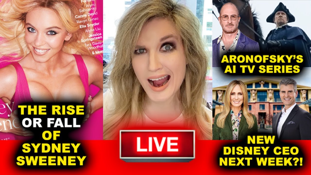 Sydney Sweeney Cosmo Interview! New Disney CEO Next Week?! Darren Aronofsky's AI Series!
