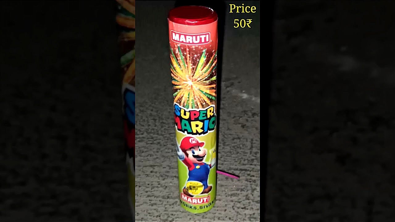 Cheapest india 🌟 sky shot fireworks🌟 #shorts 🌀 price 50₹ only 🤩🤩 #skyshot suraj ke experiments