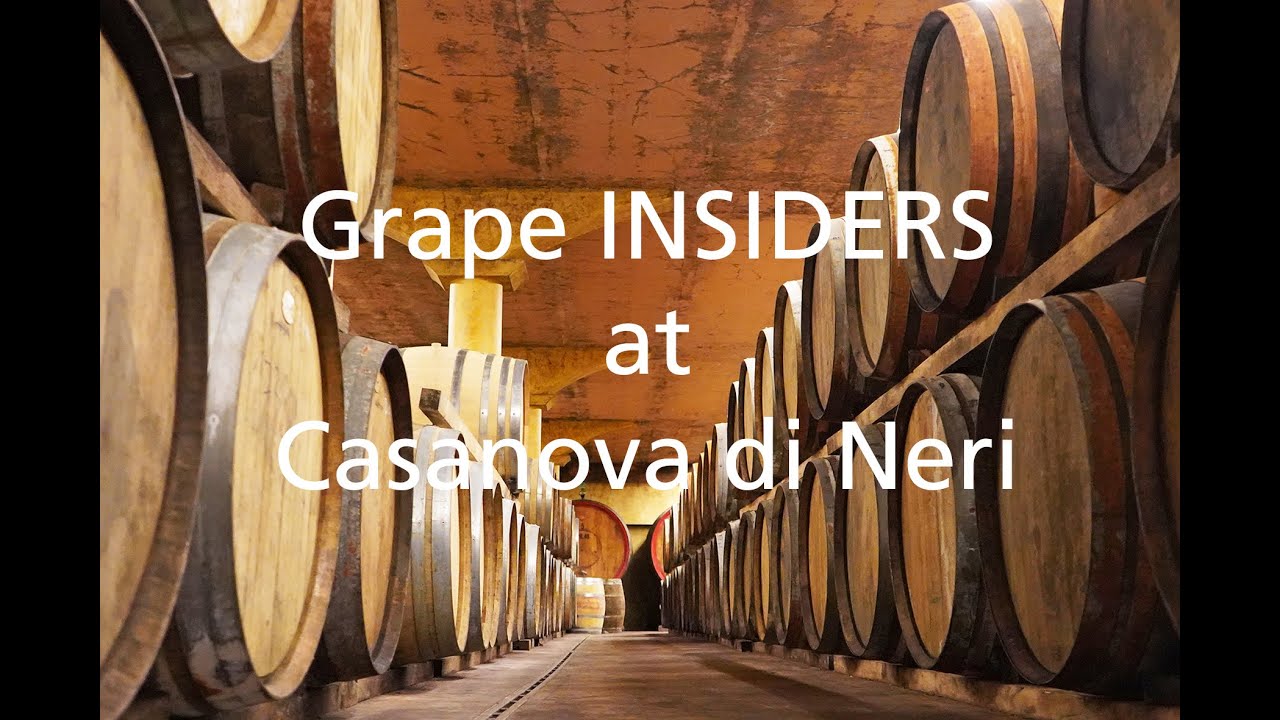 Grape INSIDERS: With winemaker Giovanni at Casanova di Neri in Montalcino, Tuscan Wine Tours