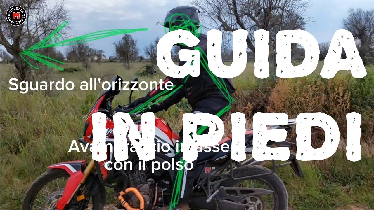 Guida in piedi Fuori strada @MotociclettaTeamDanieleLeva