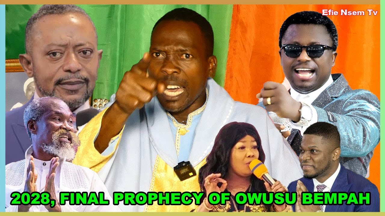 NATION PROPHET AND OWUSU BEMPAH WILL BE THE SEER FOR THE WORLD IN 2028 | PROPHET LION | EFIE NSEM