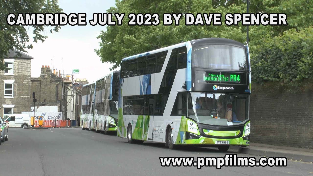 CAMBRIDGE BUSES JULY 2023