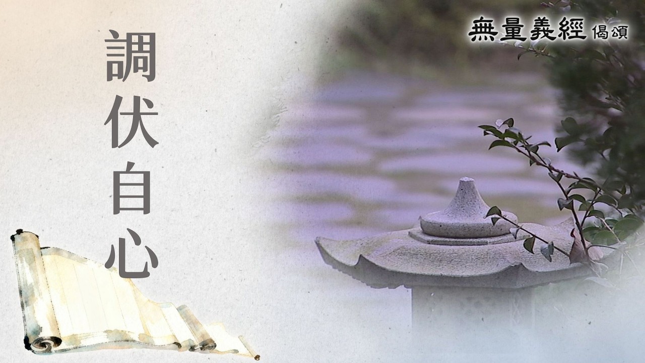 【無量義經偈頌】 調伏自心 - 第29集｜ 20260313