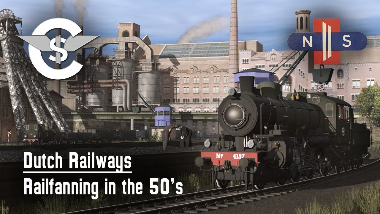Dutch Railways | Railfanning in the 50's | Trainz: A New Era [4K]