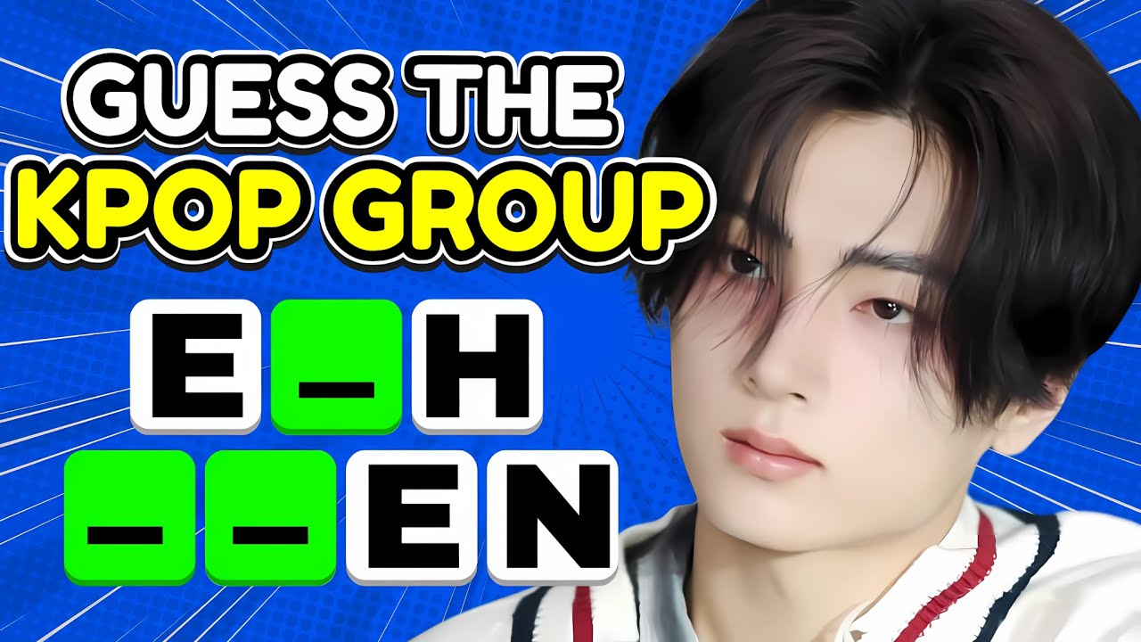 GUESS THE K-POP GROUP NAME BY MISSING LETTERS!🔤(Easy to Pro Level) | K-Pop Quiz Game 2025