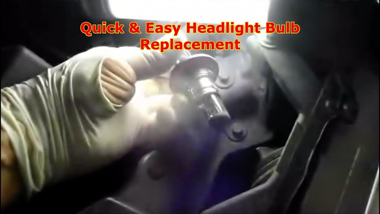 Headlight Bulb Replacement 2010 Ford Transit Connect