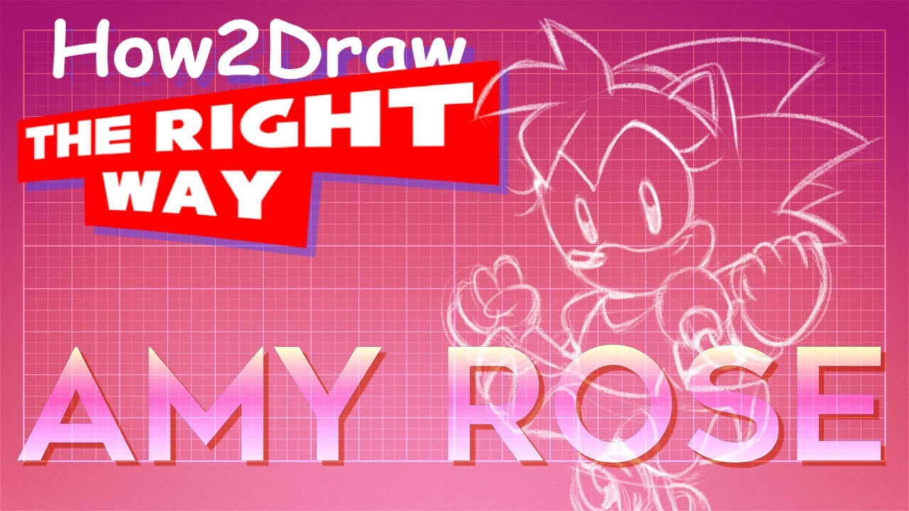 Как рисовать Эми Роуз (How2Draw THE RIGHT WAY, Эпизод VIII)