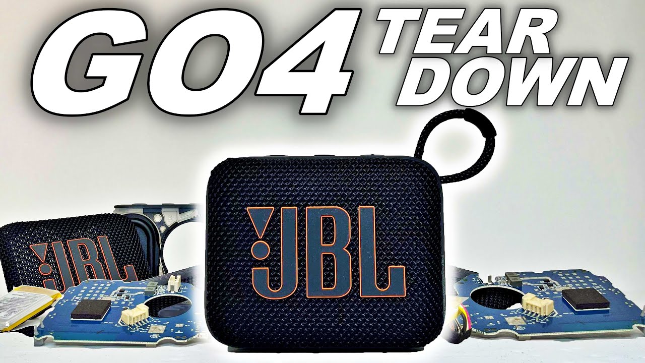 JBL GO 4 COMPLETE TEARDOWN !!!