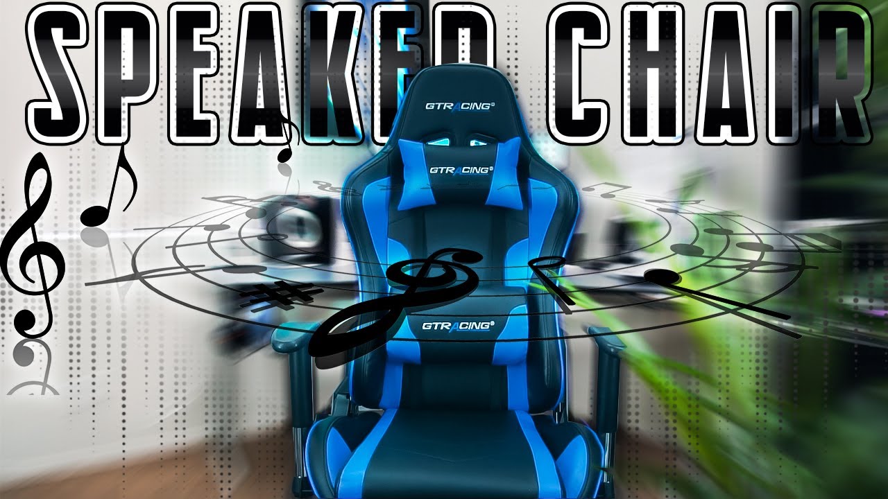 This Gaming Chair Has Speakers! | GT Racing Chair Review