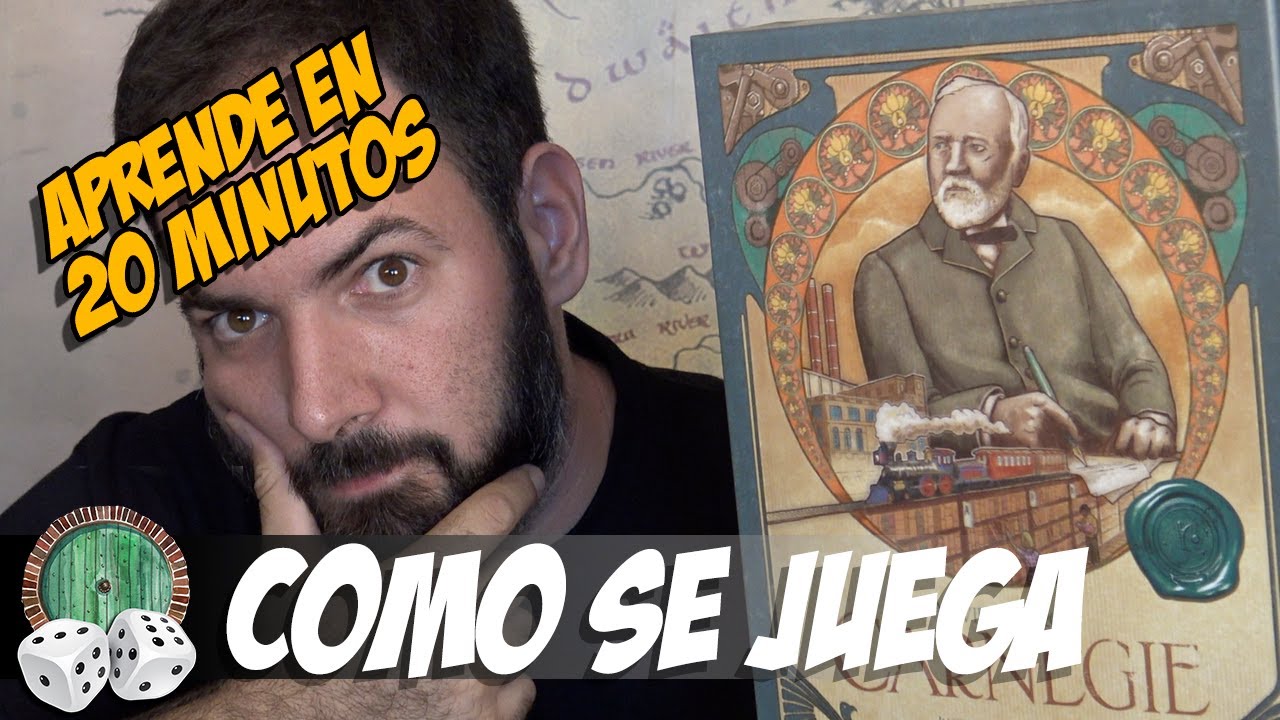 COMO SE JUEGA a CARNEGIE en 20 minutos!!! JUEGO de MESA de MALDITO GAMES