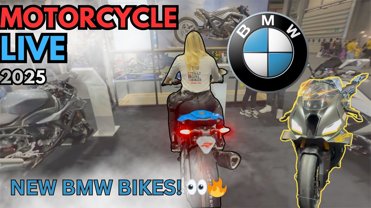 БЕЗУМНАЯ линейка BMW 2025 года! 🤯 Прохождение мотошоу
