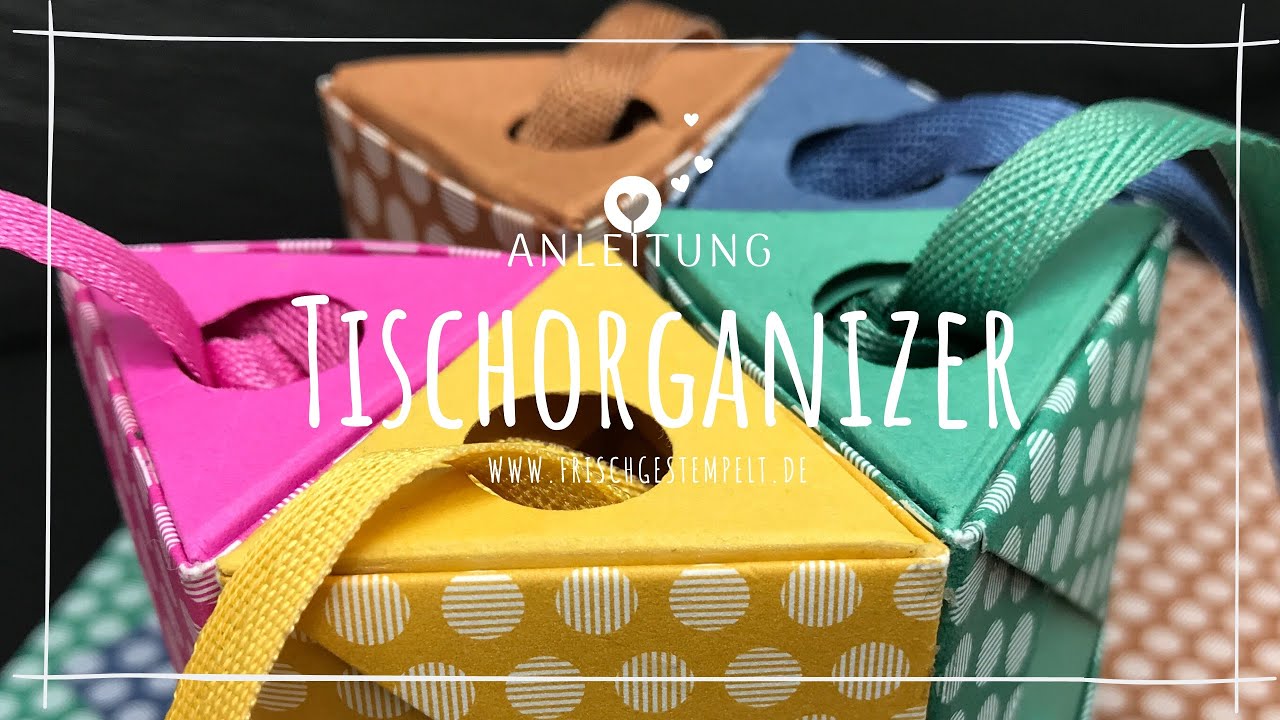 Tischorganizer📎Geschenkband-Spender📎InColor 2020/2022📎Stampin' Up!