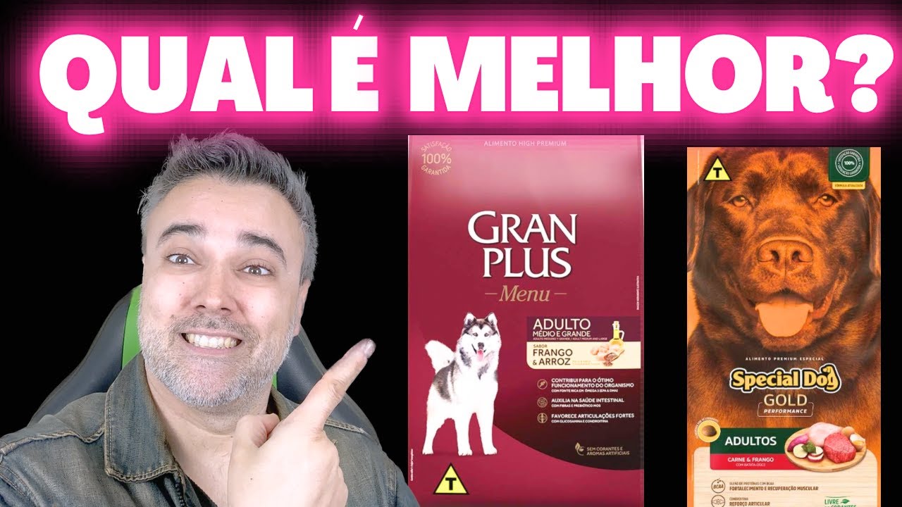Ra&ccedil;&atilde;o GRAN PLUS vs SPECIAL DOG PERFORMANCE ✅Qual &eacute; melhor?