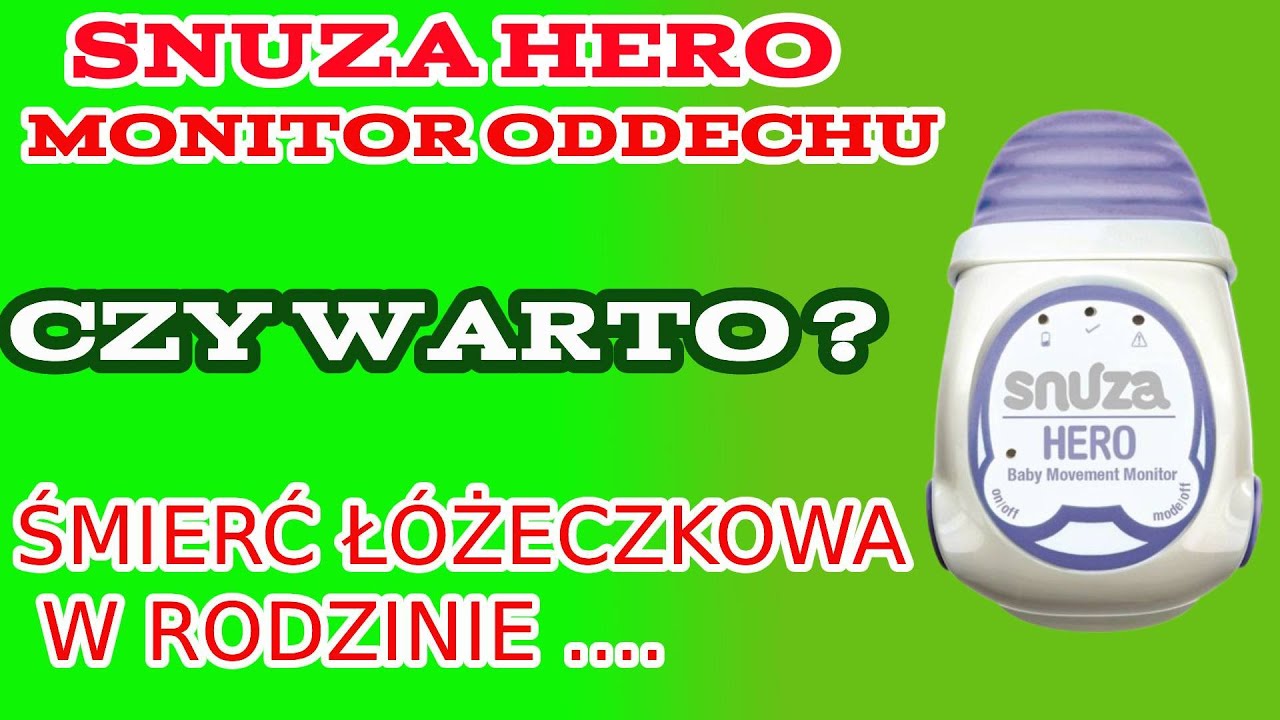 HERO Snuza - Monitor oddechu i śmierć łóżeczkowa #28