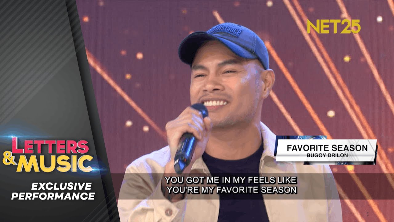 Bugoy Drilon - Favorite Season (NET25 Letters and Music Performance)