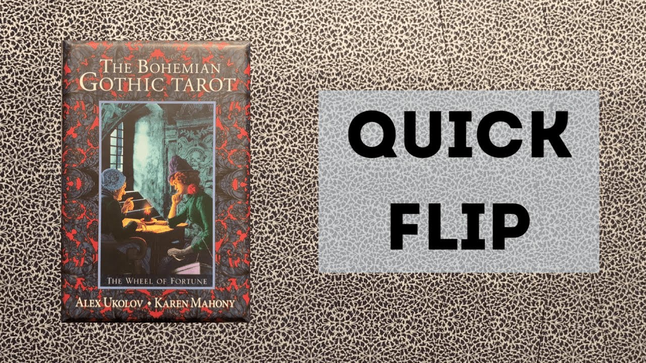 The Bohemian Gothic Tarot Mini Quick Flip