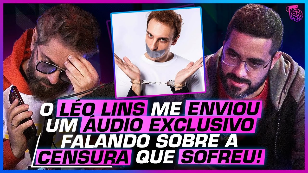 LÉO LINS RESPONDE PROCESSO AO VIVO! QUANDO A CULTURA do CANCELAMENTO vai ter FIM?