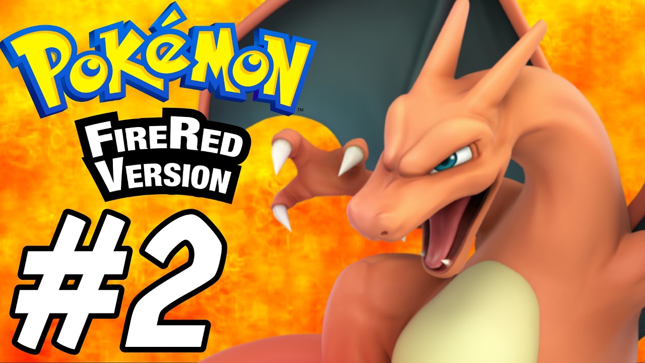 Pokemon Fire Red Gameplay Walkthrough PART 2 (Gameboy Advance)