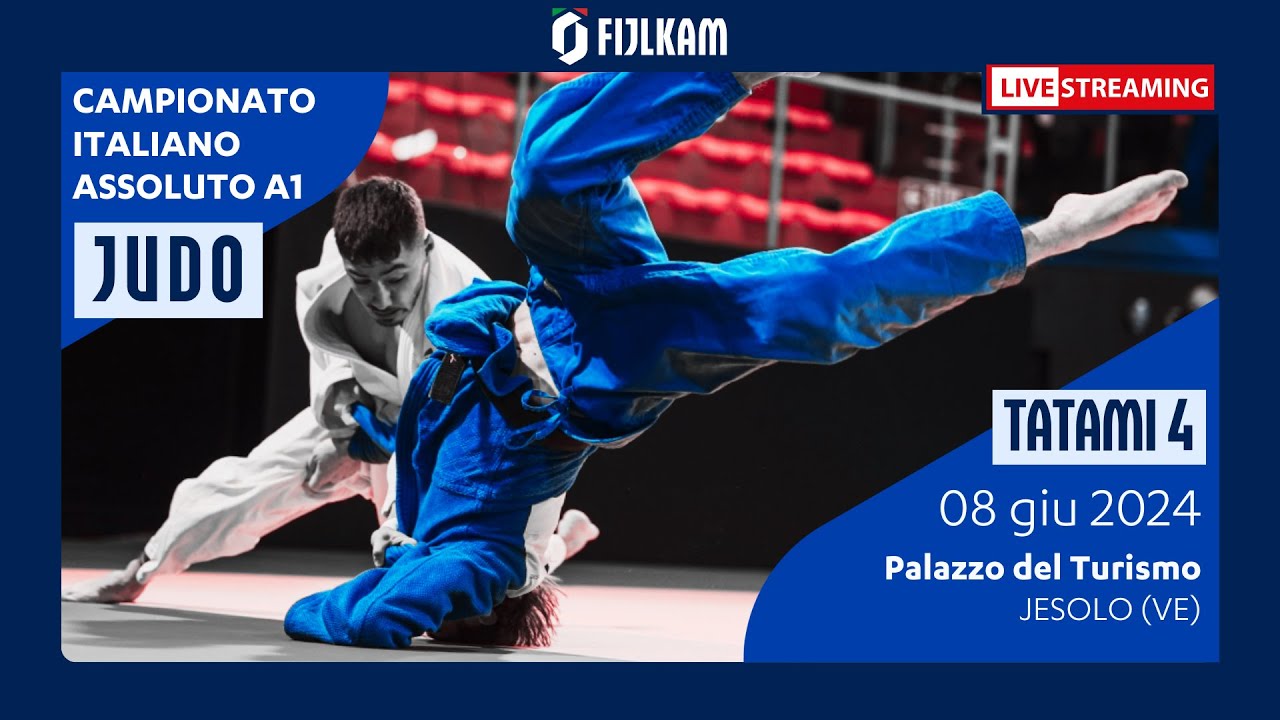 Judo - Campionato Italiano Assoluto A1 2024 - Tatami4