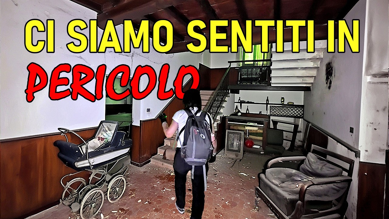 ESPLORAZIONE INTERROTTA IMPROVVISAMENTE: NON POTEVAMO PIÙ RESTARE LÌ DENTRO!