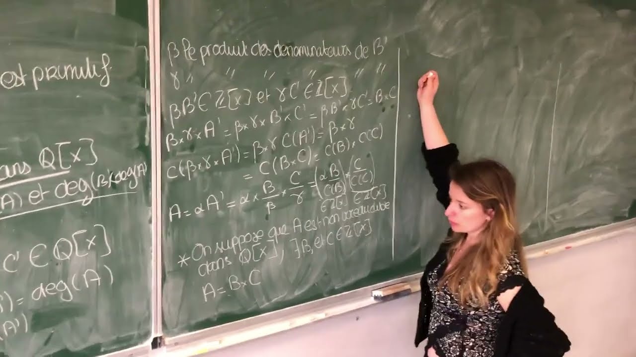 Le critère d'Eisenstein (et applications) par Marie