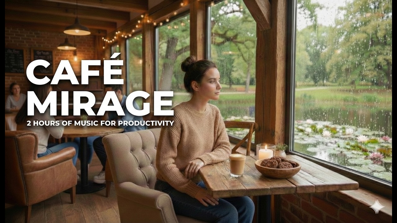 Beach Chill Focus  - Café Mirage, 2 hours of Music for Productivity