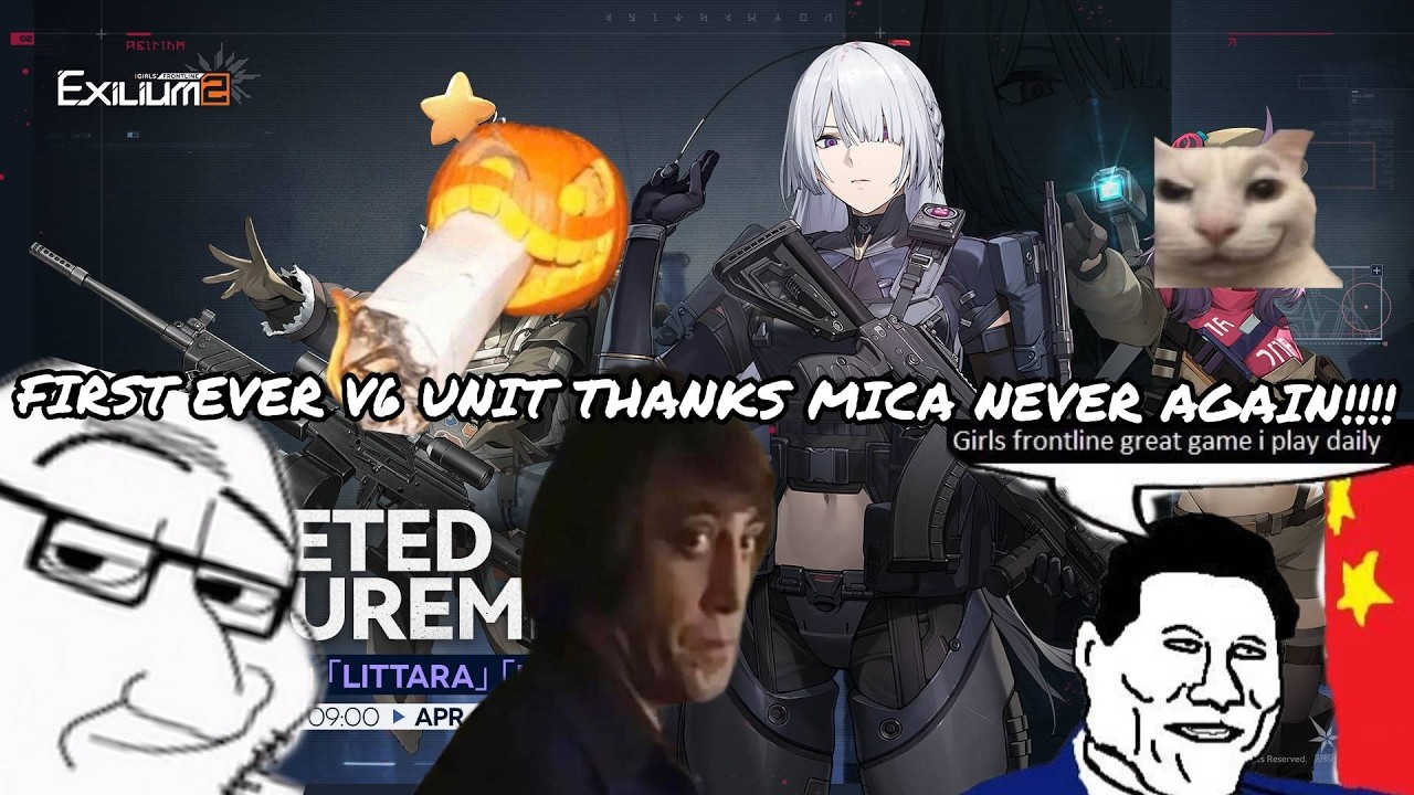 Girls Frontline 2 Exilium Voymastina V6 Summons GORRILA WIFE IS HERE I LOVE POWERCREEP THANKYOU MICA