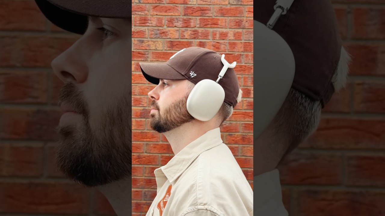the new Starlight colour in the AirPods Max is so so good 😮&zwj;💨✨