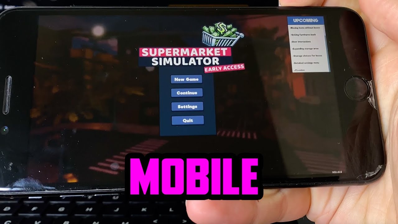 Supermarket Simulator IOS Android (2024)