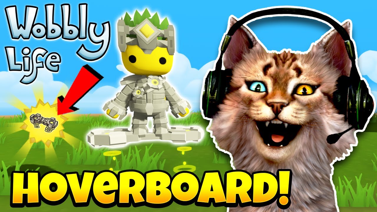 AKU MENEMUKAN HOVERBOARD LEGENDARIS !! 🤩 - Wobbly Life Indonesia