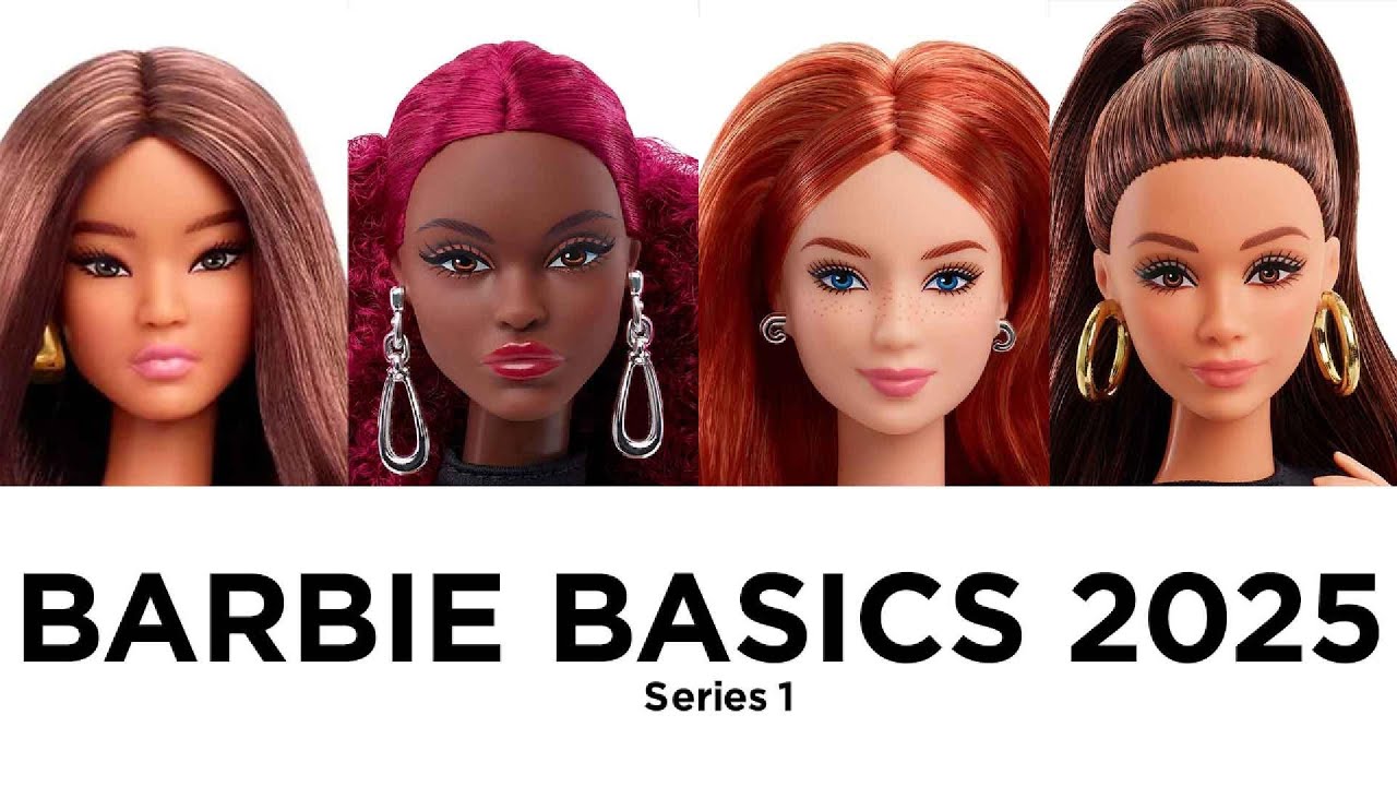 Barbie Basics 2025 Modelo 1,3,4 y 5