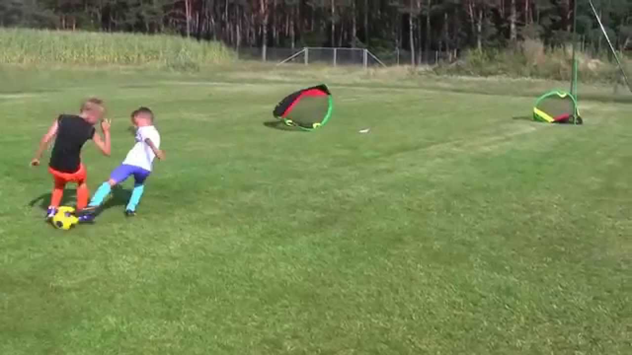 CZ7-III Obóz Piłkarski KS Talent-Dzień V-Popołudniowy trening-Pracujemy w Grupach-Wroniawy 2015