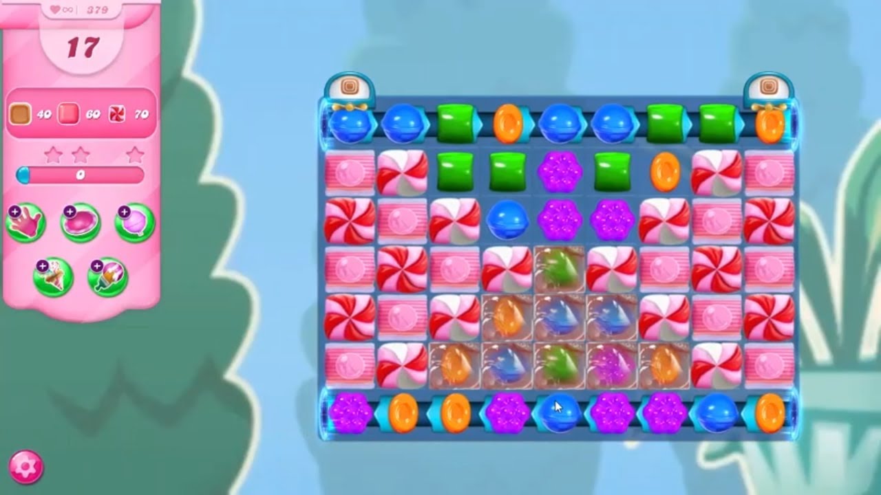 Candy Crush Saga LEVEL 379 NO BOOSTERS