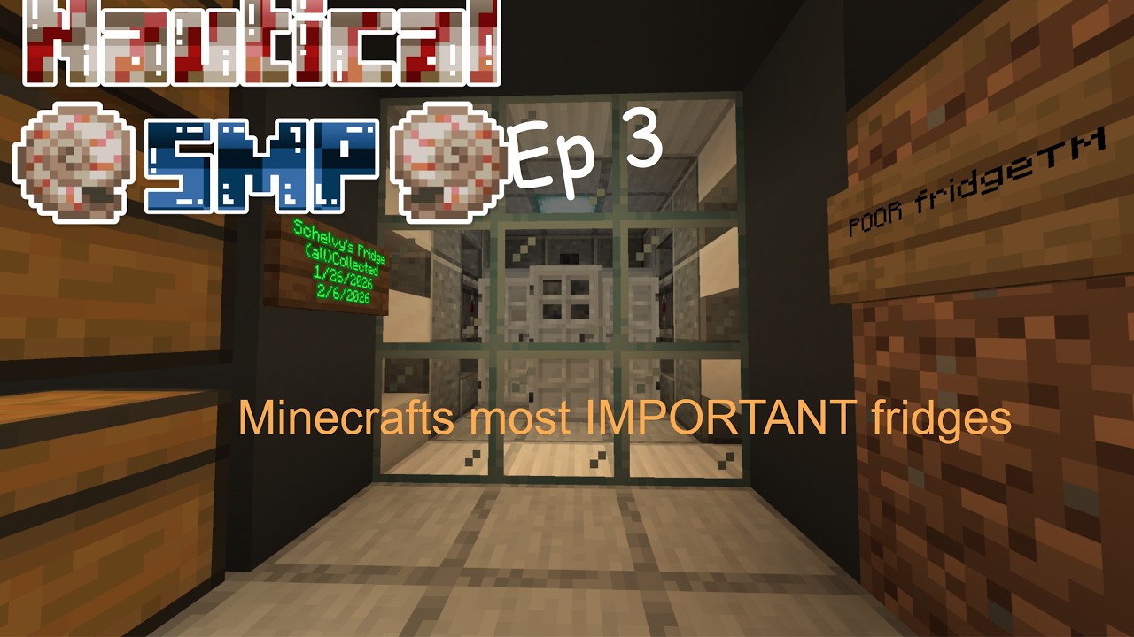 Я украл самый важный холодильник в Minecraft.