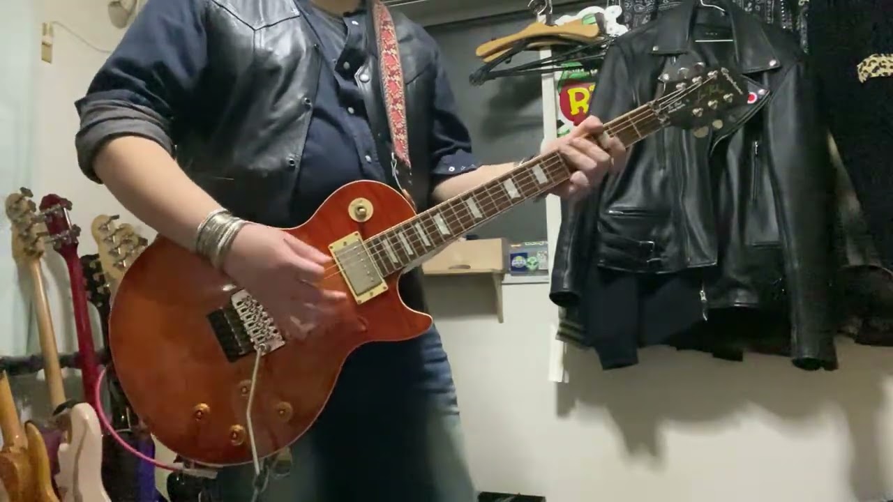 move - around the world (ギター弾いてみた) Epiphone Les Paul Floydrose