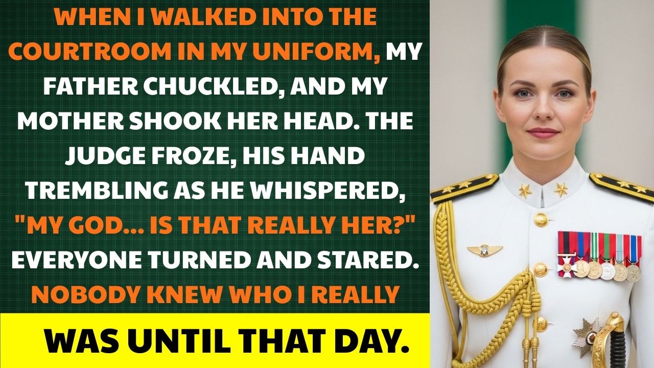 I Walked Into Court in My SEAL Uniform, My Father Chuckled, My Mother Shook Her Head, but the Judge…