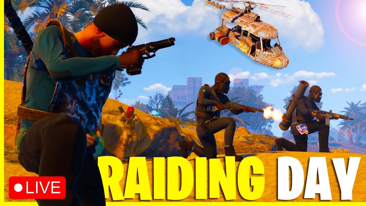 OFFICIAL SERVER RAID DAY! | Rust Gameplay 2022