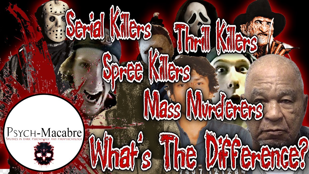 Serial Killer vs. Spree Killer vs. Mass Murderer vs. Thrill Killer | Modus Operandi and Signature