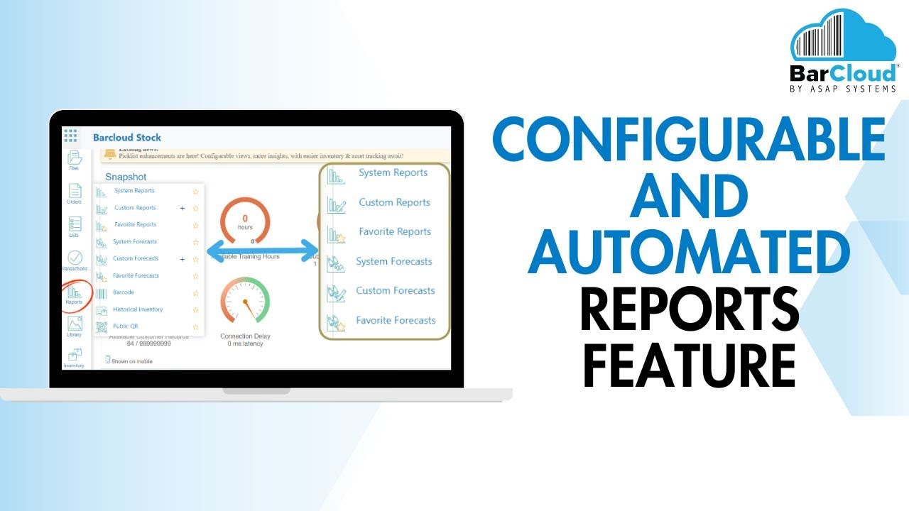Reporting Tool for Inventory Management Software- BarCloud