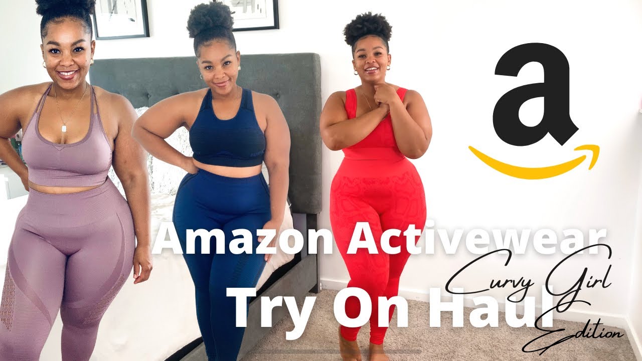 Amazon Activewear | Curvy Girl Friendly Workout Clothes | size large & extra large