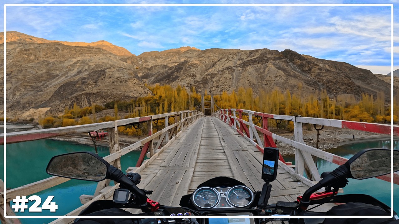 24 Hours in a Treehouse | Manthokha Waterfall Kharmang Valley Skardu | Story 24 Ammar Biker