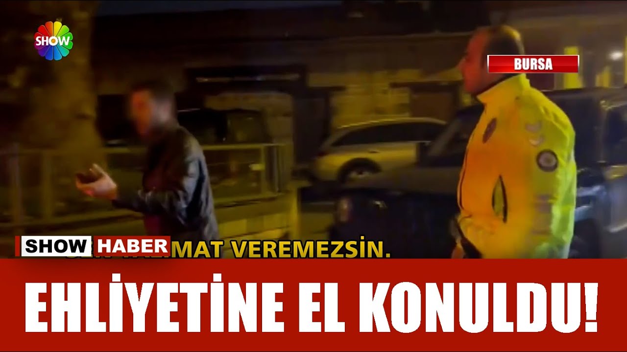 Kural tanımazdan polise tehdit