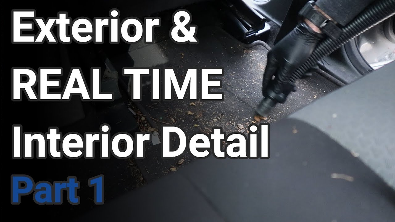 Exterior and REAL TIME Interior Detail Process //  Ford Escape // Part 1