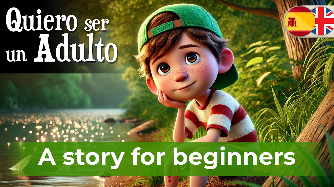 Let's Learn Spanish Easily with Present Tense Story