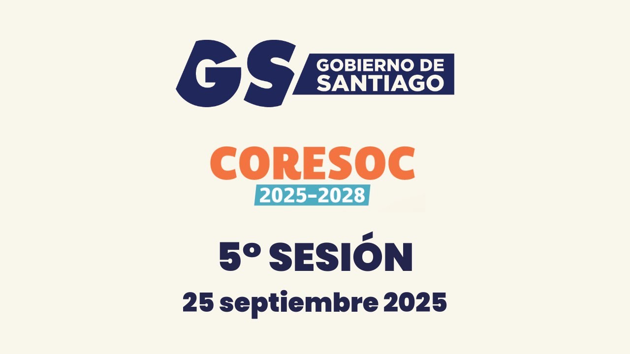 CORESOC 2025-2028 - Sesión 5 - 25/09/25