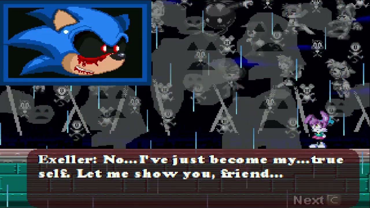 Sonic Exe  The Spirits of Hell Round 2 (Exeller vs Alice Boss Fight)