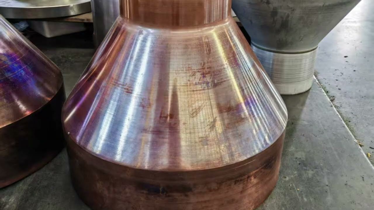 CNC metal copper spinning machine