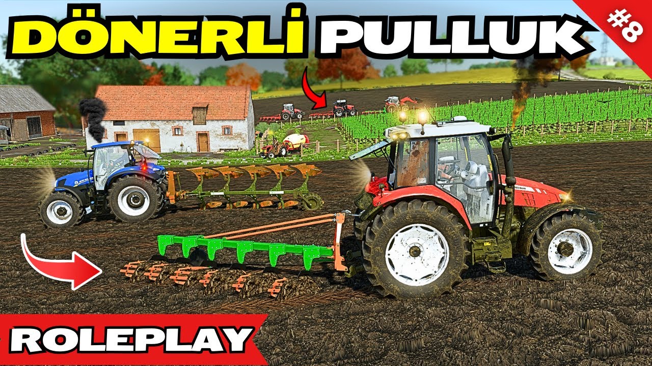 MAZOT BİTTİ TARLADA KALDIK | MASSEY FERGUSON 5613 | FS 22 GER&Ccedil;EK HAYAT | MEDRP SİVAS | S2 B8