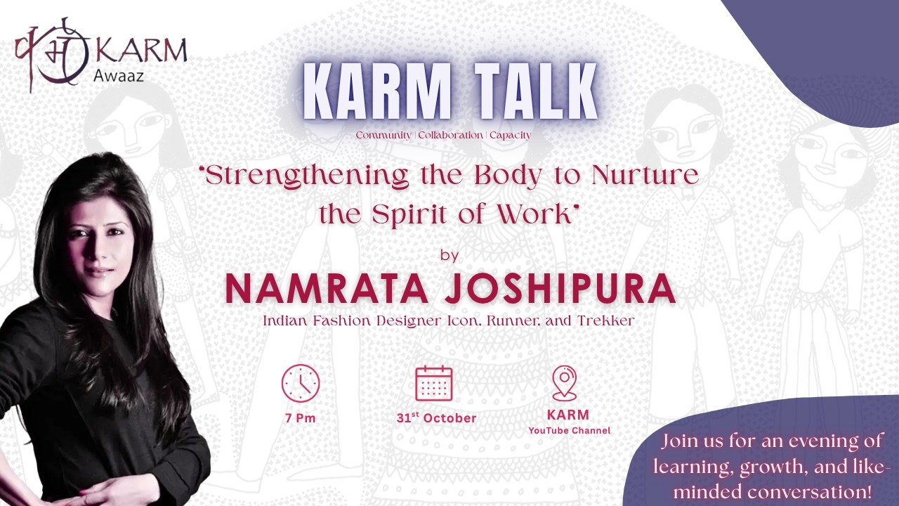 KARM TALK - NAMRATA JOSHIPURA